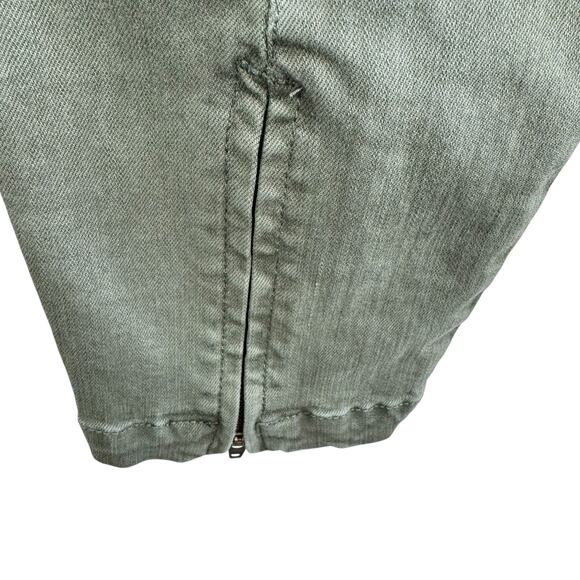 Liverpool Kylie Cropped Cargo Mid Rise Zipper Lower Leg Skinny Jeans Size 2 26 - Picture 8 of 11